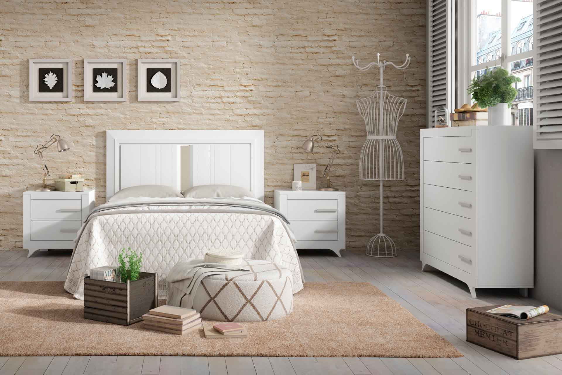 Diseño de mobiliario de dormitorio