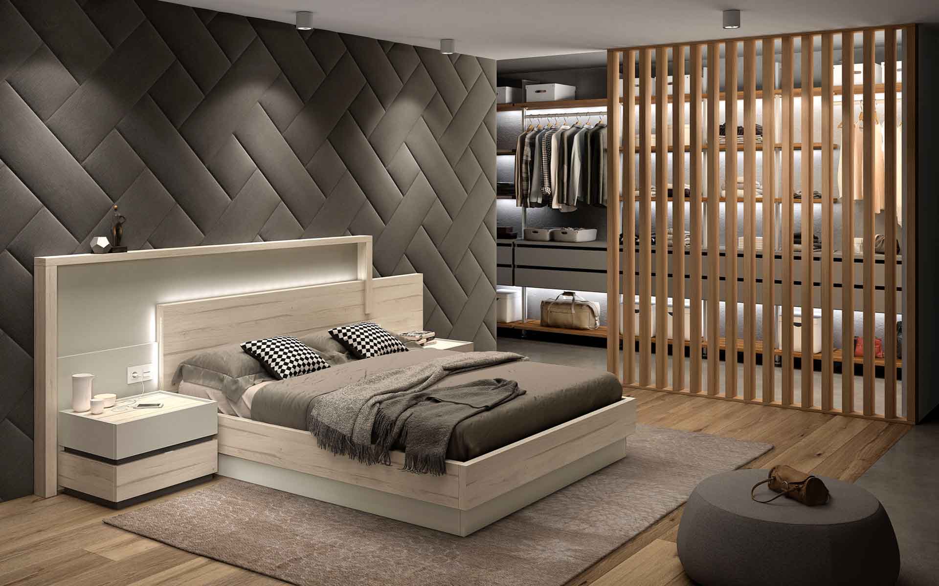 Diseño de mobiliario de dormitorio