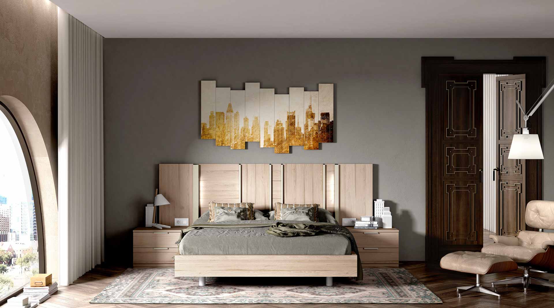 Diseño de mobiliario de dormitorio 24