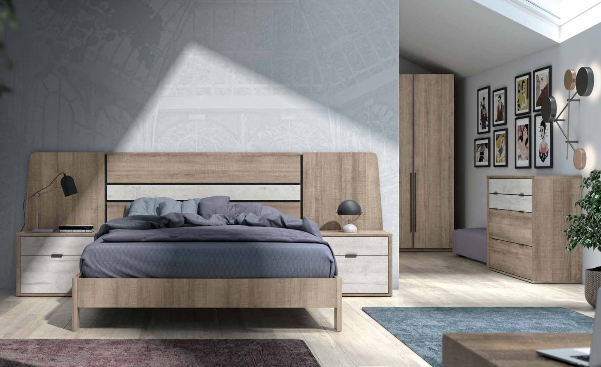 Diseño de mobiliario de dormitorio 39