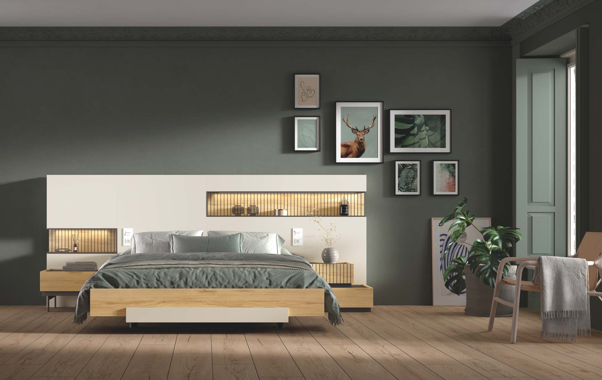 Diseño de mobiliario de dormitorio 78